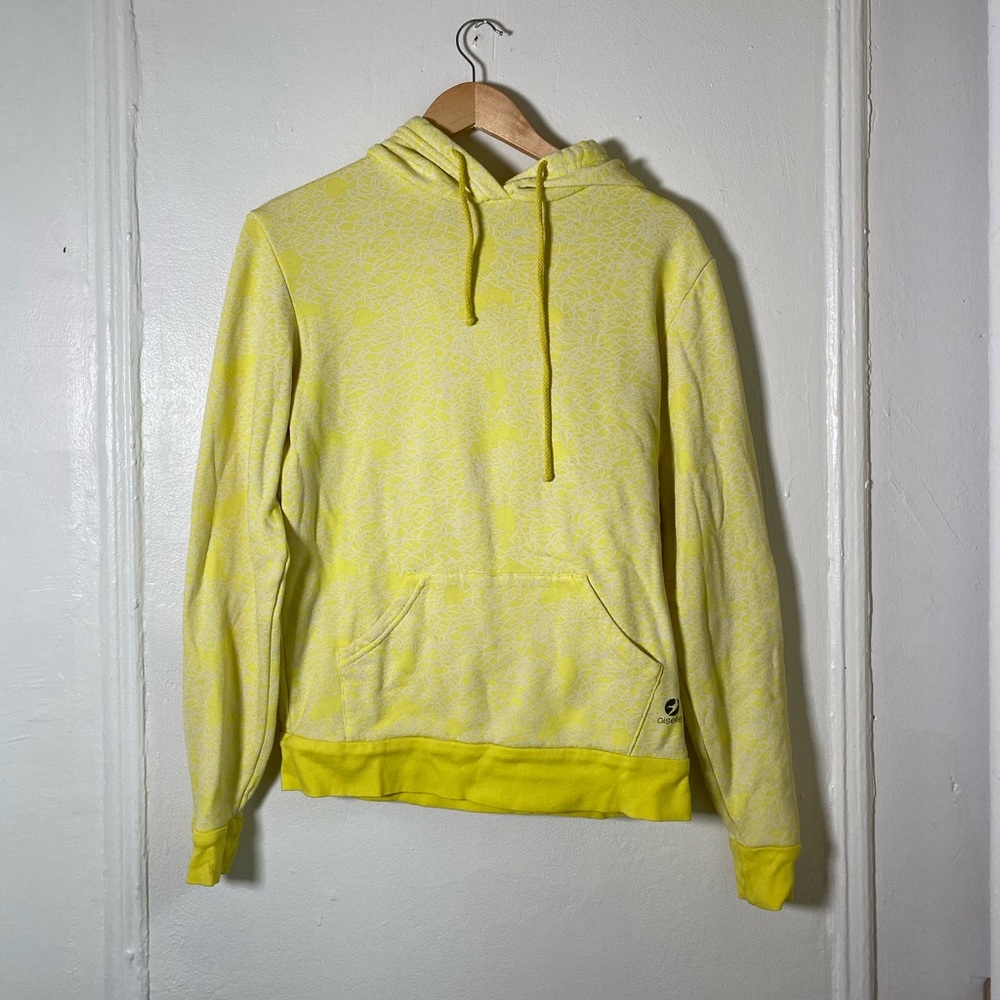 Oiselle neon hoodie